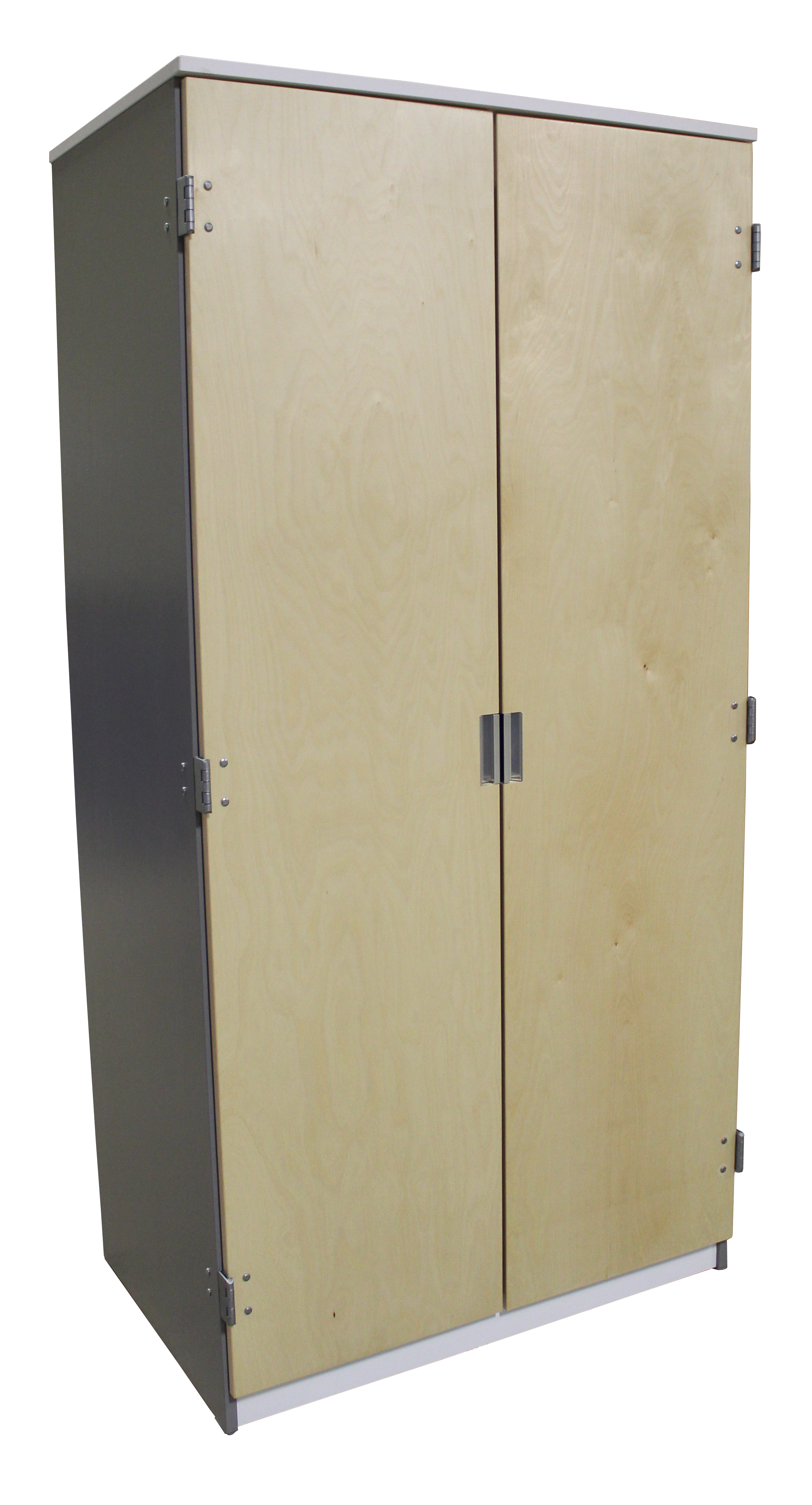 Urban Deluxe Double Door Wardrobe, Flat Doors, 42"W